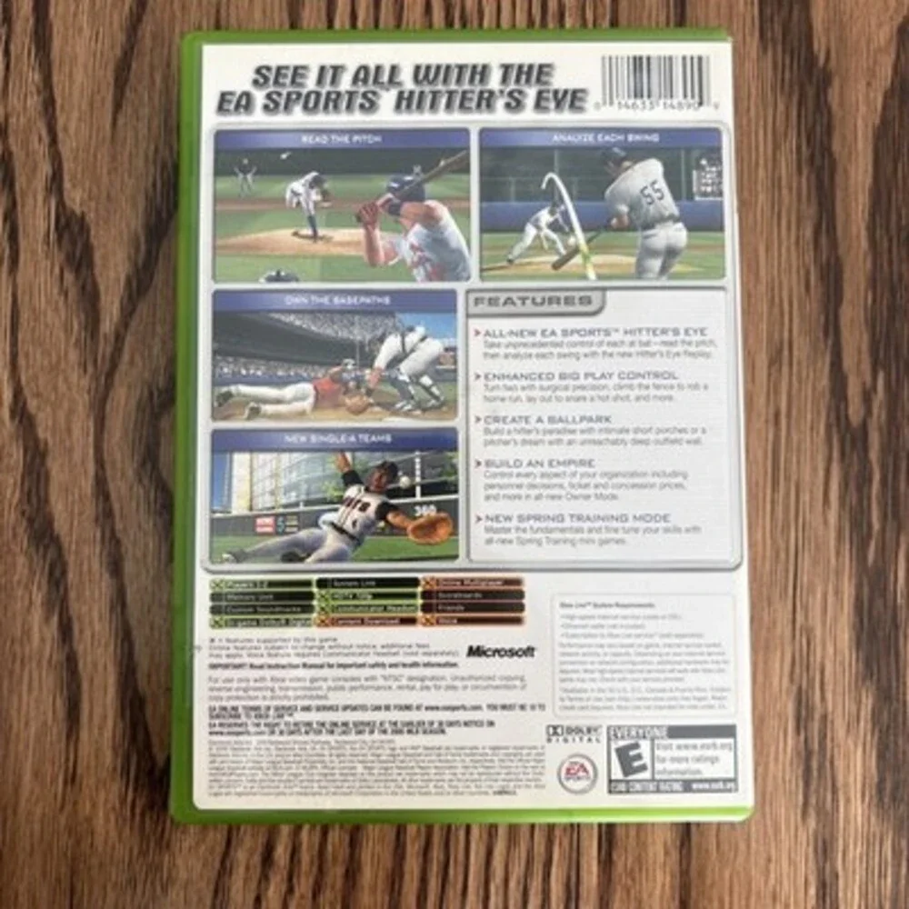 MVP Baseball 2005 (Microsoft Xbox, 2005)